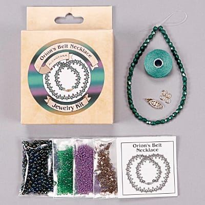 Orion's Belt Necklace Kit - Alcantara - KIT-OBN-AL