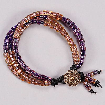 Wildflower Bracelet Kit - Museum of Beadwork - KIT-WF-MB