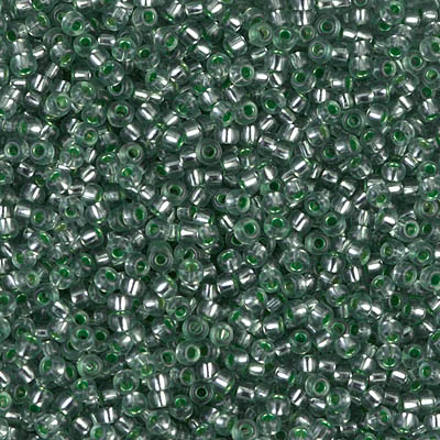 11-1456:  11/0 Dyed Silverlined Lichen Miyuki Seed Bead 