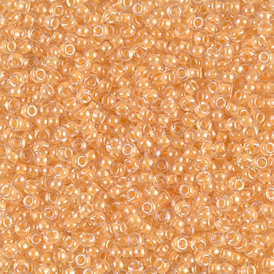 11-202:  11/0 Lemon Lined Crystal Miyuki Seed Bead 