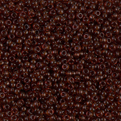 11-2400:  11/0 Tr Extra Dk Topaz Miyuki Seed Bead (was 11-134D) 