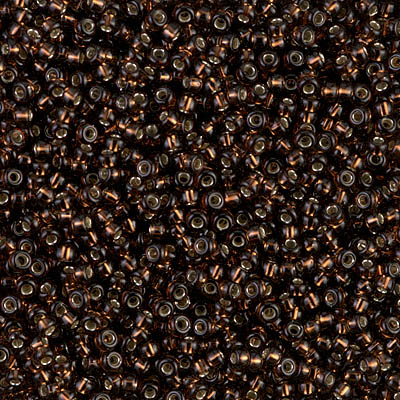 11-29:  11/0 Silverlined Root Beer  Miyuki Seed Bead 