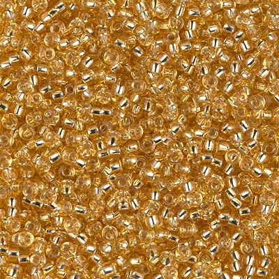 11-3:  11/0 Silverlined Gold  Miyuki Seed Bead 