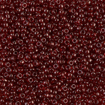 11-304:  11/0 Garnet Gold Luster Miyuki Seed Bead 
