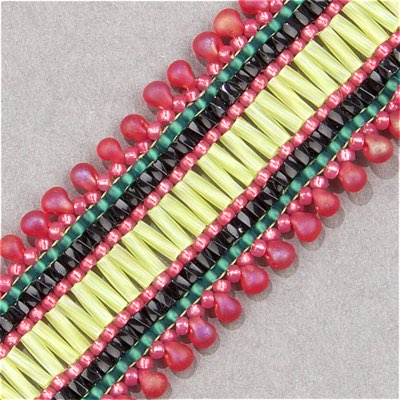 Caravan Beads - Miyuki - 11-4239: 11/0 Duracoat Dyed Hibiscus S/L