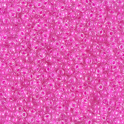 11-4302:  11/0 Luminous Hot Magenta  Miyuki Seed Bead - 11-4302*