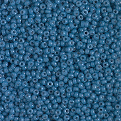 11-4485:  11/0 Duracoat Dyed Opaque Juniper Berry Miyuki Seed Bead 