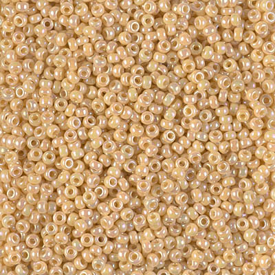 11-488:  11/0 Opaque Pear AB Miyuki Seed Bead - 11-488*