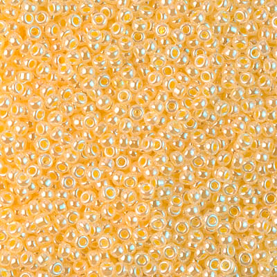11-516:  11/0 Light Daffodil Ceylon Miyuki Seed Bead 