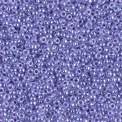 11-538:  11/0 Lilac Ceylon Miyuki Seed Bead 