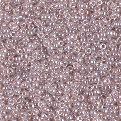 11-542:  11/0 Light Mauve Ceylon Miyuki Seed Bead 