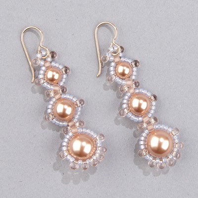11-576:  11/0 Dyed Smoky Opal Silverlined Alabaster Miyuki Seed Bead - 11-576*