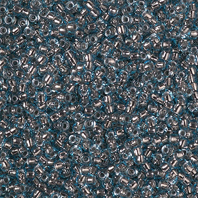 11-976:  11/0 Copper Lined Light Aqua Miyuki Seed Bead 