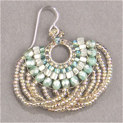 11-982:  11/0 24kt Gold Lined Pale Gray AB Miyuki Seed Bead - 11-982*