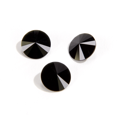 1122-SS47-006:  10.8mm (SS47) Jet Rivoli  |  1 pc 