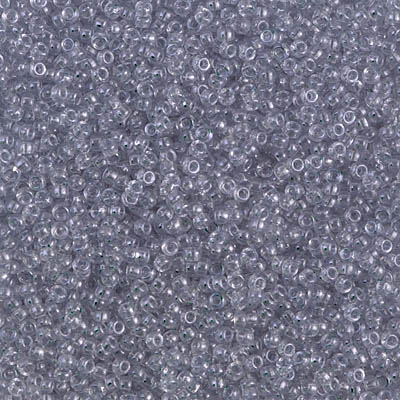 15-174:  15/0 Shadow Crystal Luster Miyuki Seed Bead 