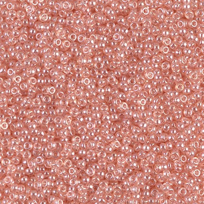15-366-1:  15/0 Shell Pink Luster     Miyuki Seed Bead 
