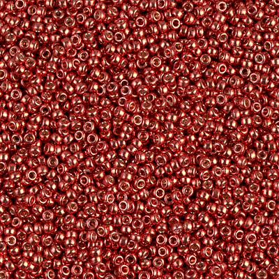 15-4208:  15/0 Duracoat Galvanized Berry Miyuki Seed Bead 