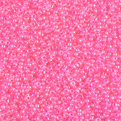 15-4299:  15/0 Luminous Cotton Candy  Miyuki Seed Bead 