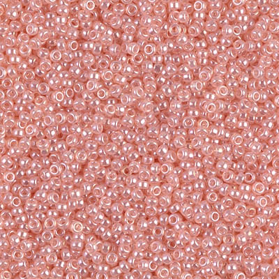 15-519D:  15/0 Rose Pearl Ceylon  Miyuki Seed Bead - Discontinued 