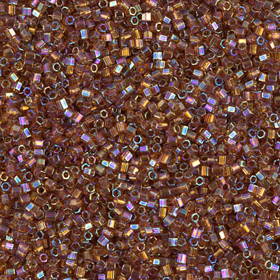 15C-257:  15/0 Cut  Transparent Topaz AB  Miyuki Seed Bead 