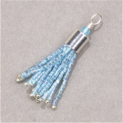 15C-260:  15/0 Cut  Transparent Aqua AB  Miyuki Seed Bead - 15C-260*