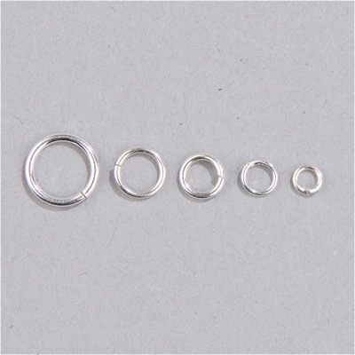 190-216:  Sterling Jump Rings 