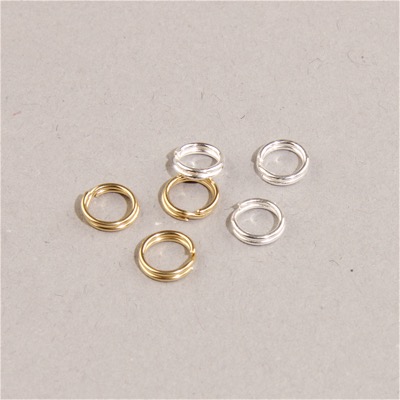 190-236:  Split Ring 6mm (Sterling or Gold-Filled) 
