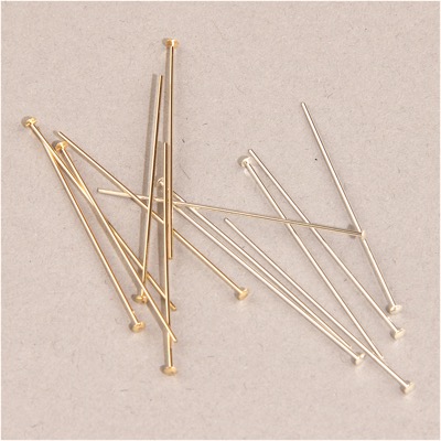 191-043:  1.5 inch Headpin (Sterling or Gold-Filled) 