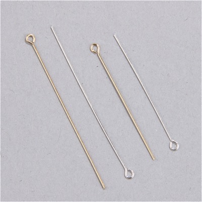 191-045:  Eyepin 22g (Sterling or Gold-Filled) 