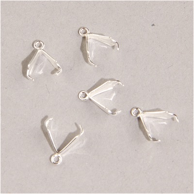 191-541:  Sterling Fan Bail with Peg (10pcs) 