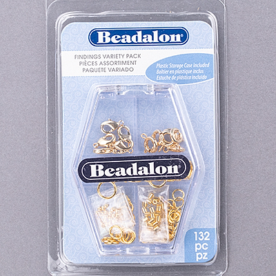 192-130-G: Gold Plated Findings Variety Pack 