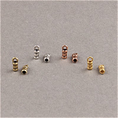 192-506: 2mm Crimp End with Loop - (10 pcs) 