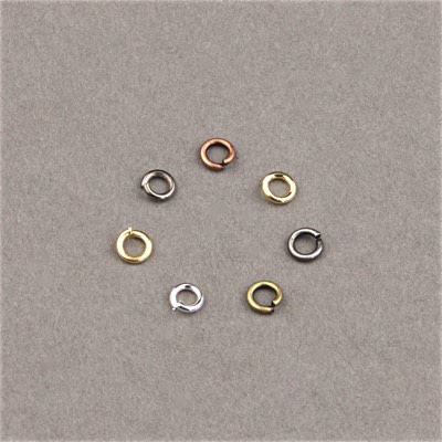 192-511: Jump Ring 4mm 18ga - (100 pcs) 