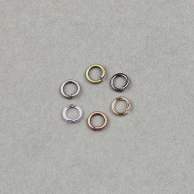 192-512: Jump Ring 6mm (100 pcs) 
