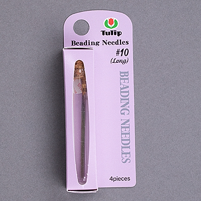 193-301: Tulip Beading Needles - Size 10 Long (4 pcs) 