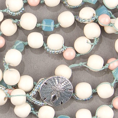 194-003: 16mm Sand Dollar Button - (1pc) - 194-003*