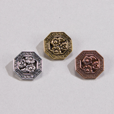 194-026: 18mm Blossom Button - (1pc) 
