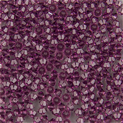 283-000:  5301 3mm bicone  Amethyst 36 pcs 
