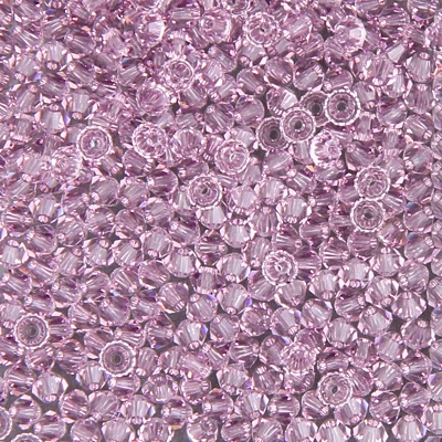 283-150:  5301 3mm bicone  Lt Amethyst 36 pcs - Discontinued 