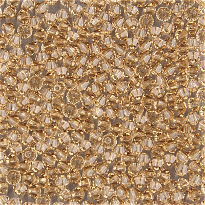283-160:  3mm bicone  Lt Colorado Topaz 36 pcs - 283-160
