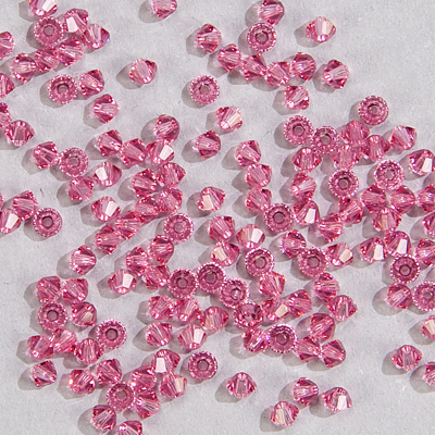 283-230:  5328 3mm bicone Rose 36 pcs 