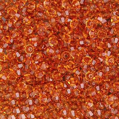 283-285:  5328 3mm bicone  Topaz 36 pcs 