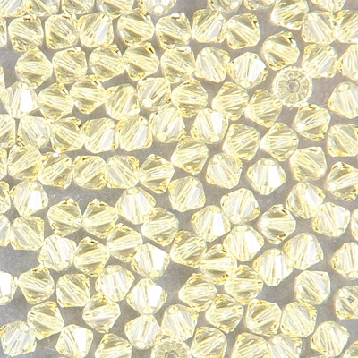 284-140:  5328 4mm bicone  Jonquil (36 pcs) 