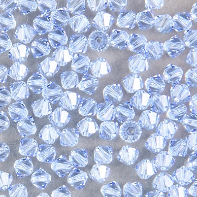284-185:  5328 4mm bicone  Lt Sapphire (36 pcs)  