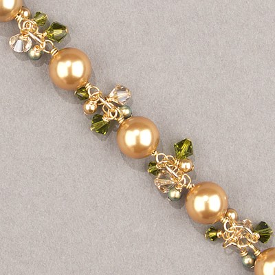 284-215:  5328 4mm bicone Olivine (36 pcs) - 284-215
