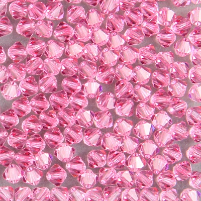 284-230:  5328 4mm bicone  Rose (36 pcs) 