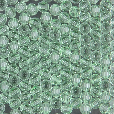 284-545:  5000 4mm fac rnd  Chrysolite (36 pcs) 