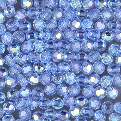 284-686:  5000 4mm fac rnd  Lt Sapphire AB (36 pcs) 