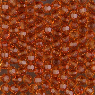 284-785:  5000 4mm fac rnd  Topaz (36 pcs) 